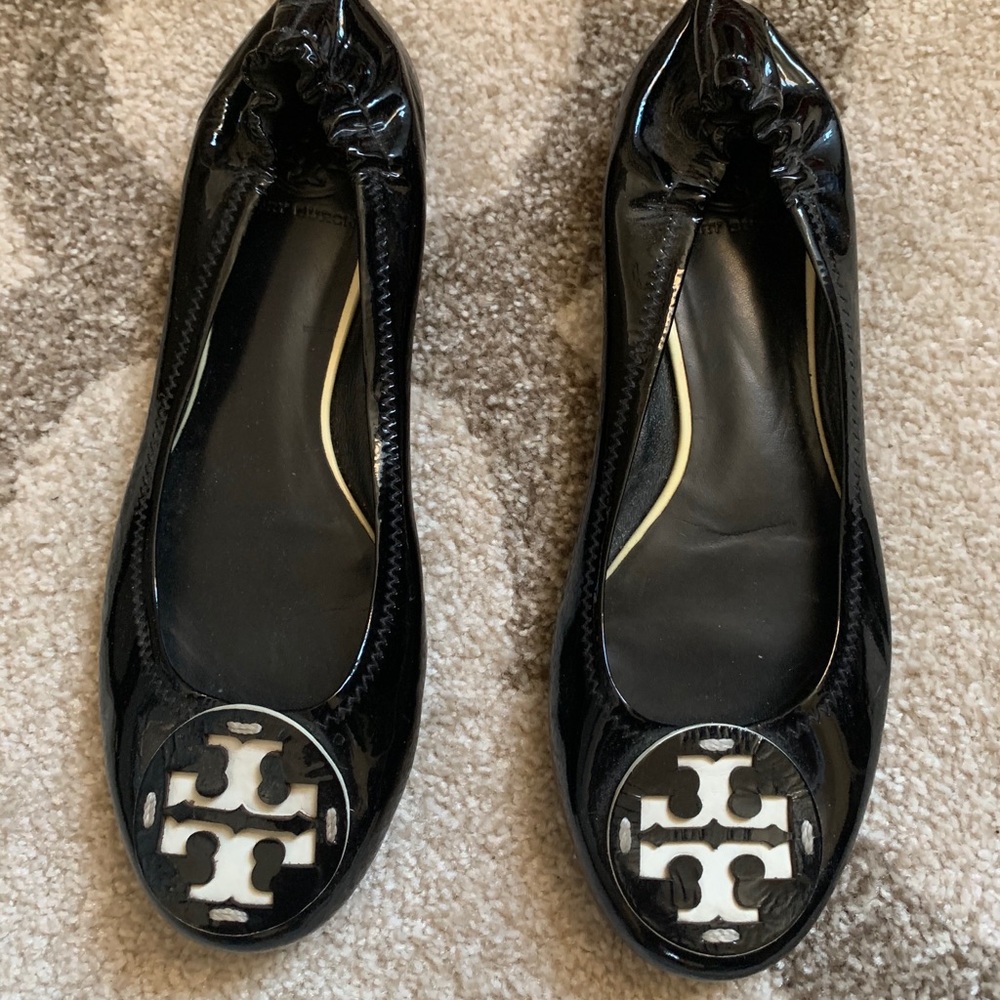 Tory Burch Patent Leather Flats